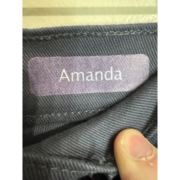 Gloria Vanderbilt Amanda Women’s Original Slimming Jeans Tapered Size 16 Short - Picture 3 of 13